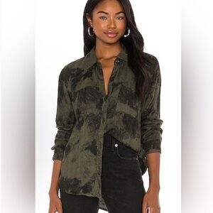 Rails- Hunter Top in Olive Green